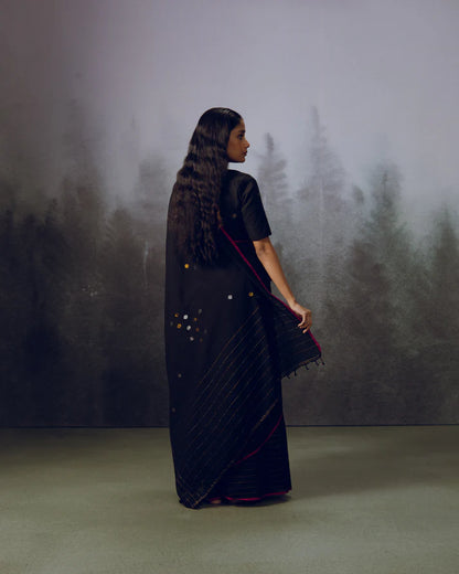Ebony Saree
