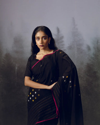 Ebony Saree