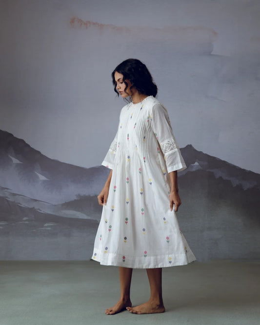 Phool Frill Dress