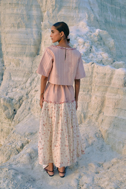 ⁠Hnin Quilted Skirt