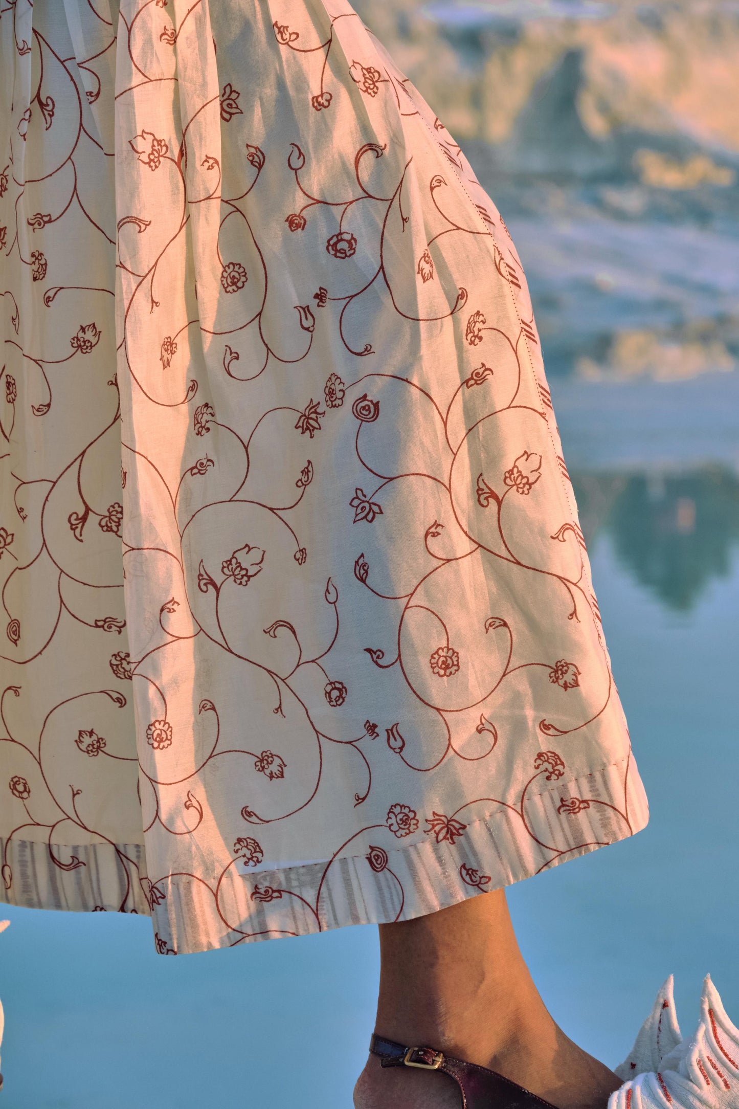 ⁠Hnin Quilted Skirt