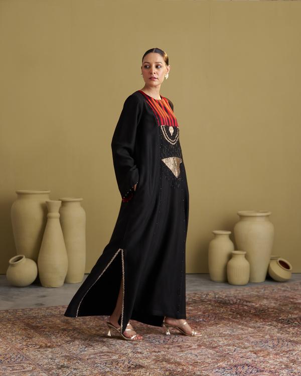 The Black Maharani Dress