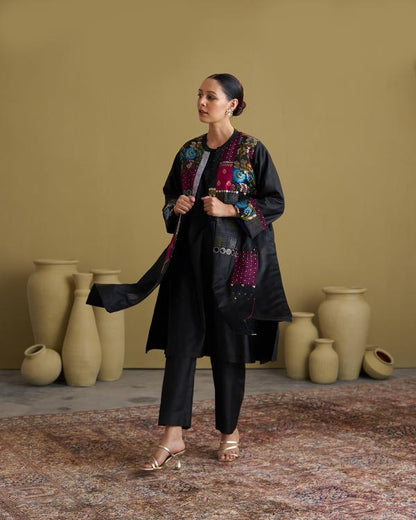 The Black Anokhi Jacket