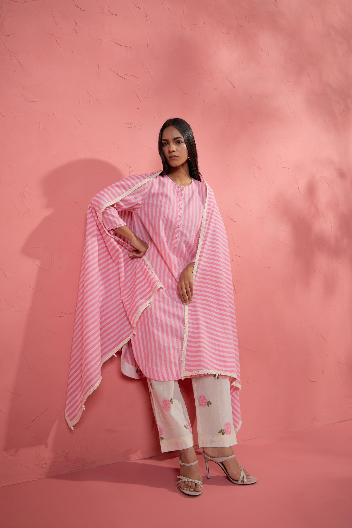 Stripe Dupatta
