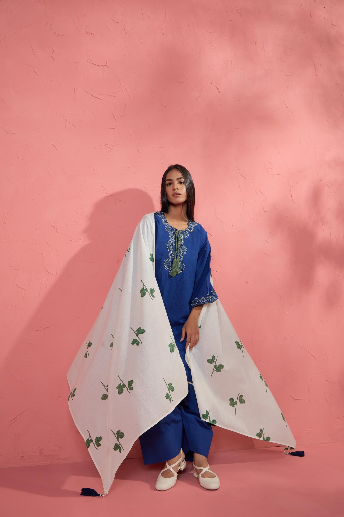 Leaf Dupatta