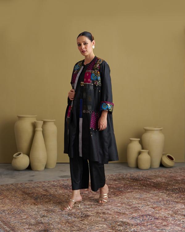The Black Anokhi Jacket