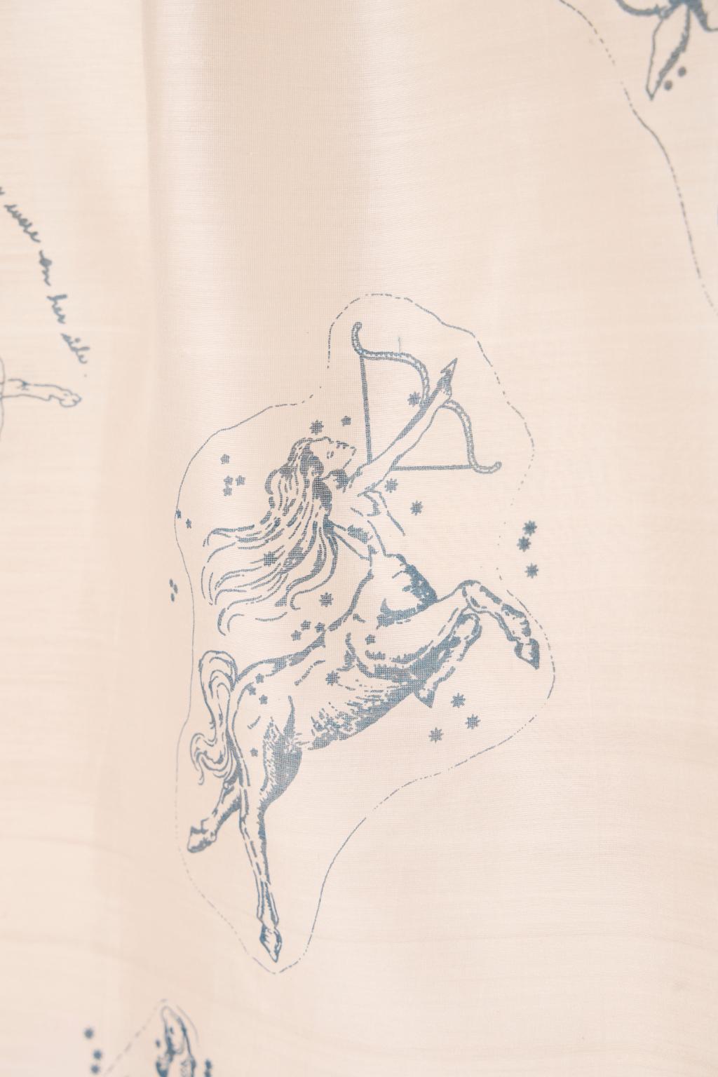 Mizar Zodiac Print Handwoven Dress