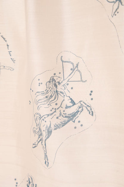 Mizar Zodiac Print Handwoven Dress