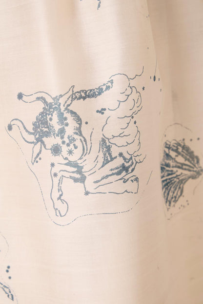 Mizar Zodiac Print Handwoven Dress