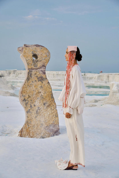 Thiri Embroidered Pants