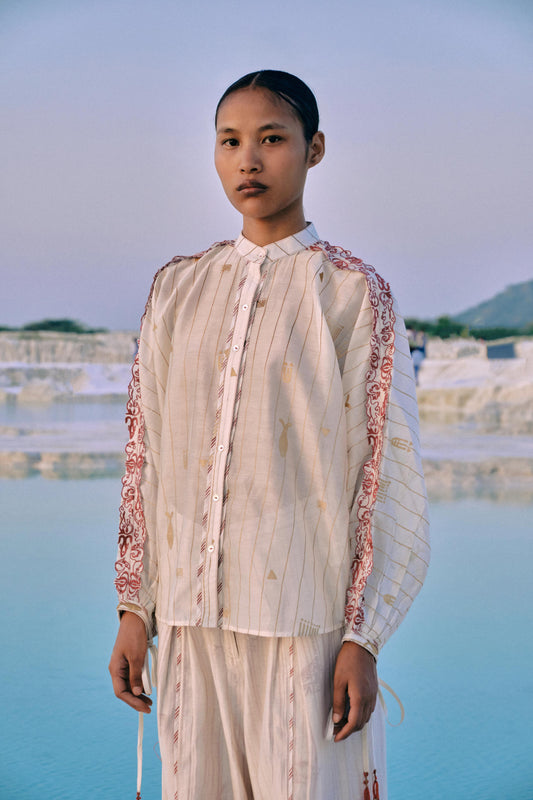 Shwe Stripe Dolman Shirt