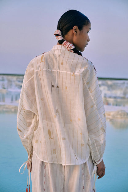 Shwe Stripe Dolman Shirt