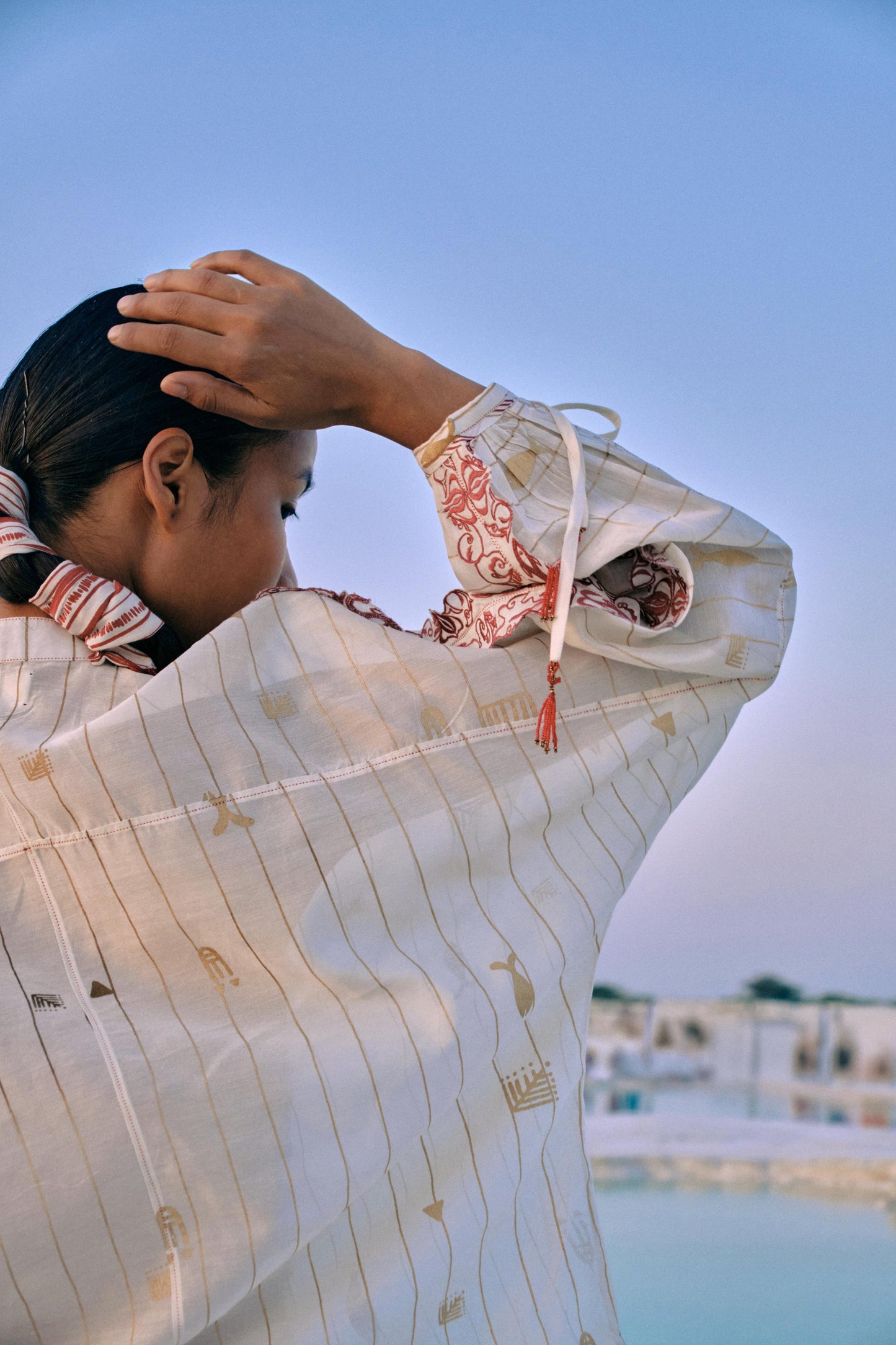 Shwe Stripe Dolman Shirt
