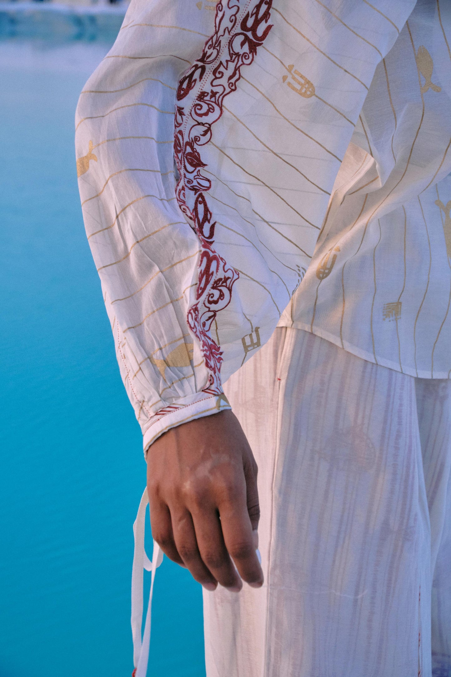 Shwe Stripe Dolman Shirt