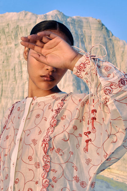 Athena Red JAAL Dolman Shirt