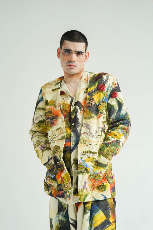 Dreamscape Mens Emb. Jacket