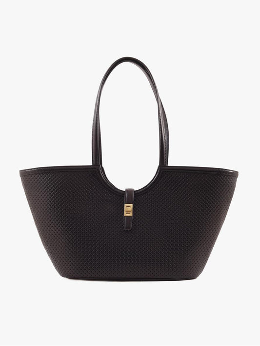 Amalfi Tote (Warm Black) (Small)
