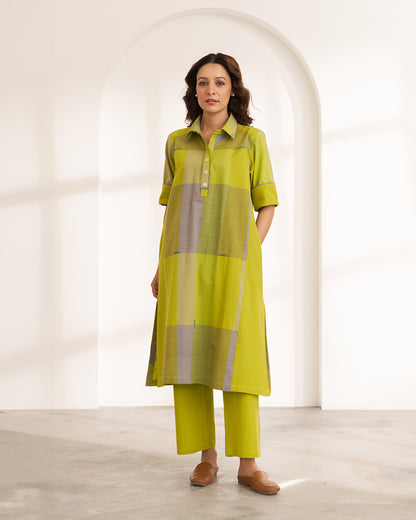 The Kochi Collared Tunic & Pants Set