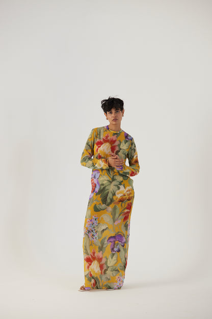 Allora Yellow Lei Lani Dress