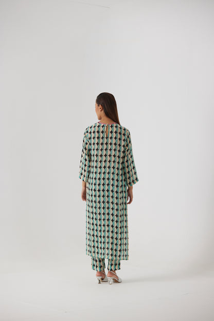 GIFU LONG KURTA SET