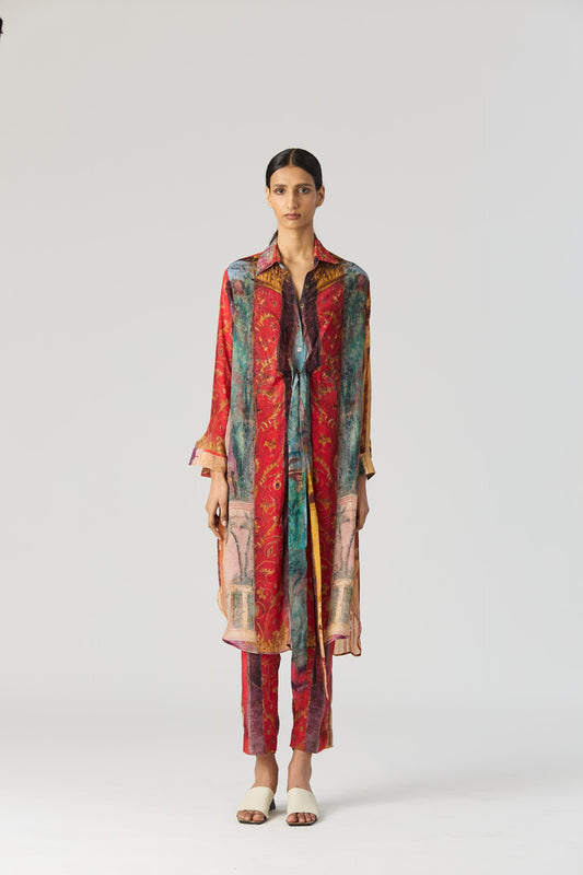 Villa Roma Wrap Kurta Set