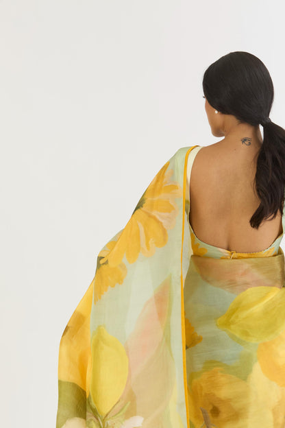 Lemonade Saree