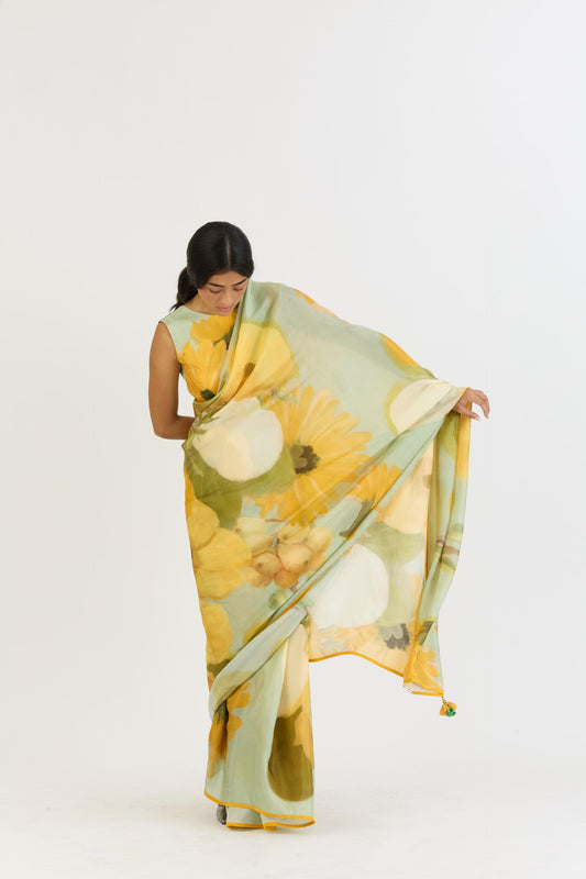 Lemonade Saree