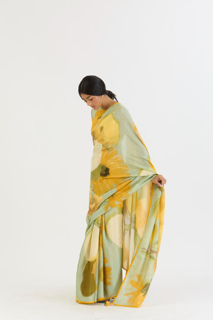 Lemonade Saree