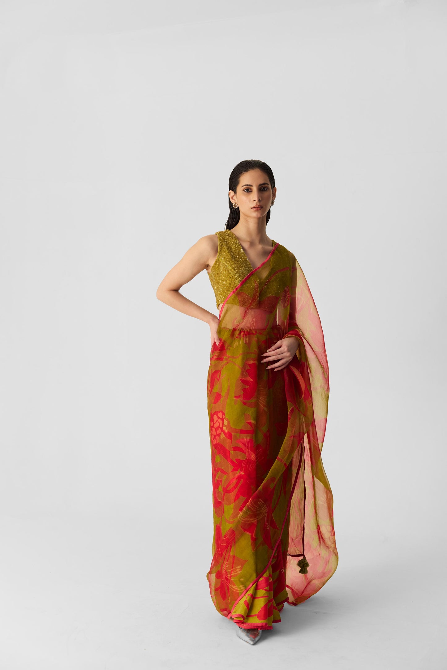 Lian Lime Saree