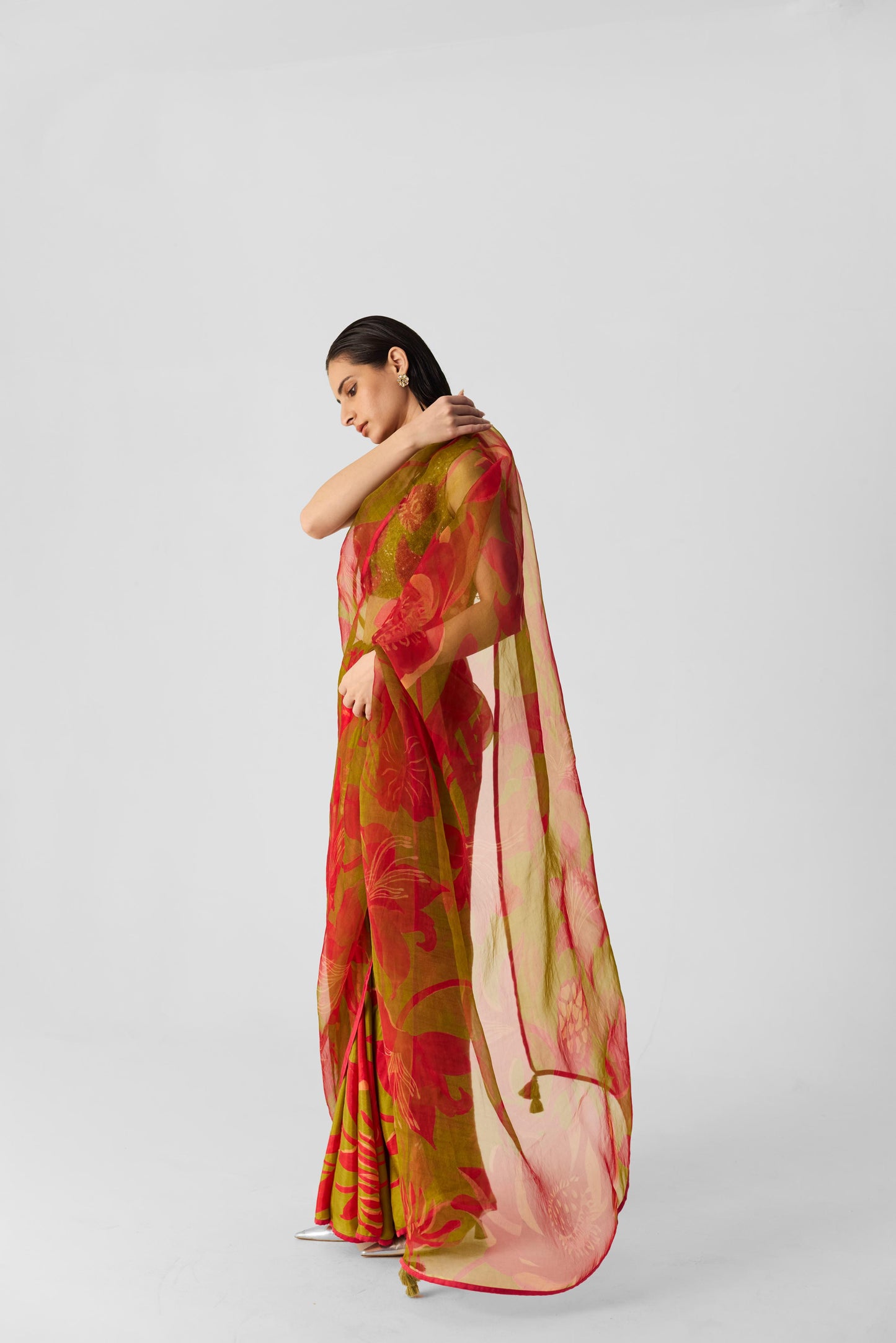 Lian Lime Saree