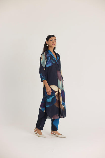 Rocco Shawl Collar Kurta Set