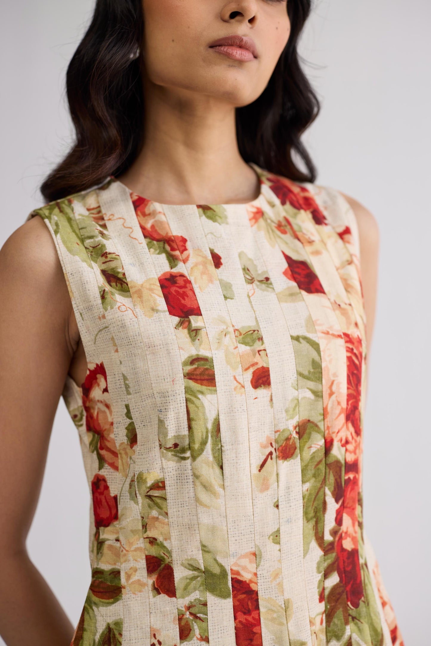 SAMA PLEATED DRESS