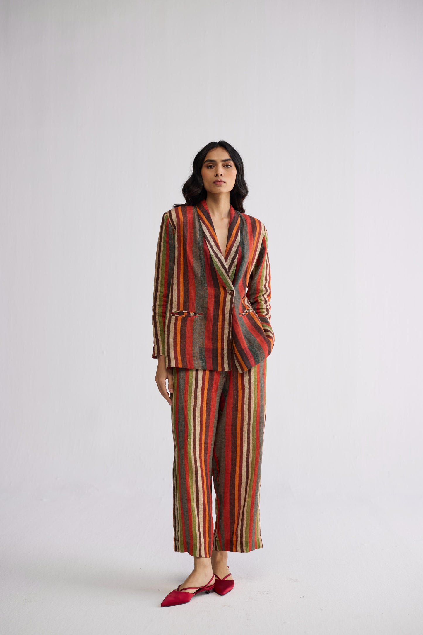 JILIAN BLAZER & PANTS SET