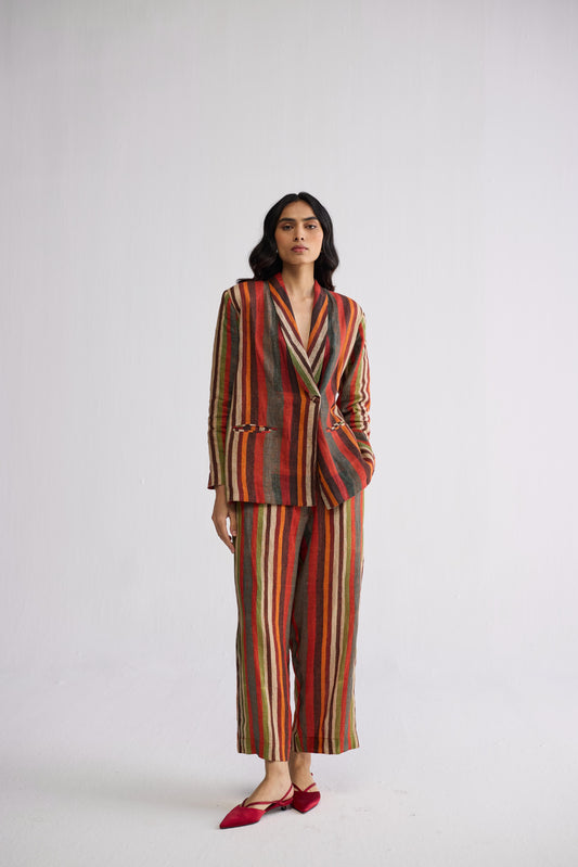JILIAN BLAZER & PANTS SET