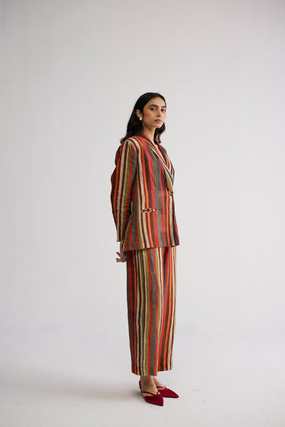 JILIAN BLAZER & PANTS SET