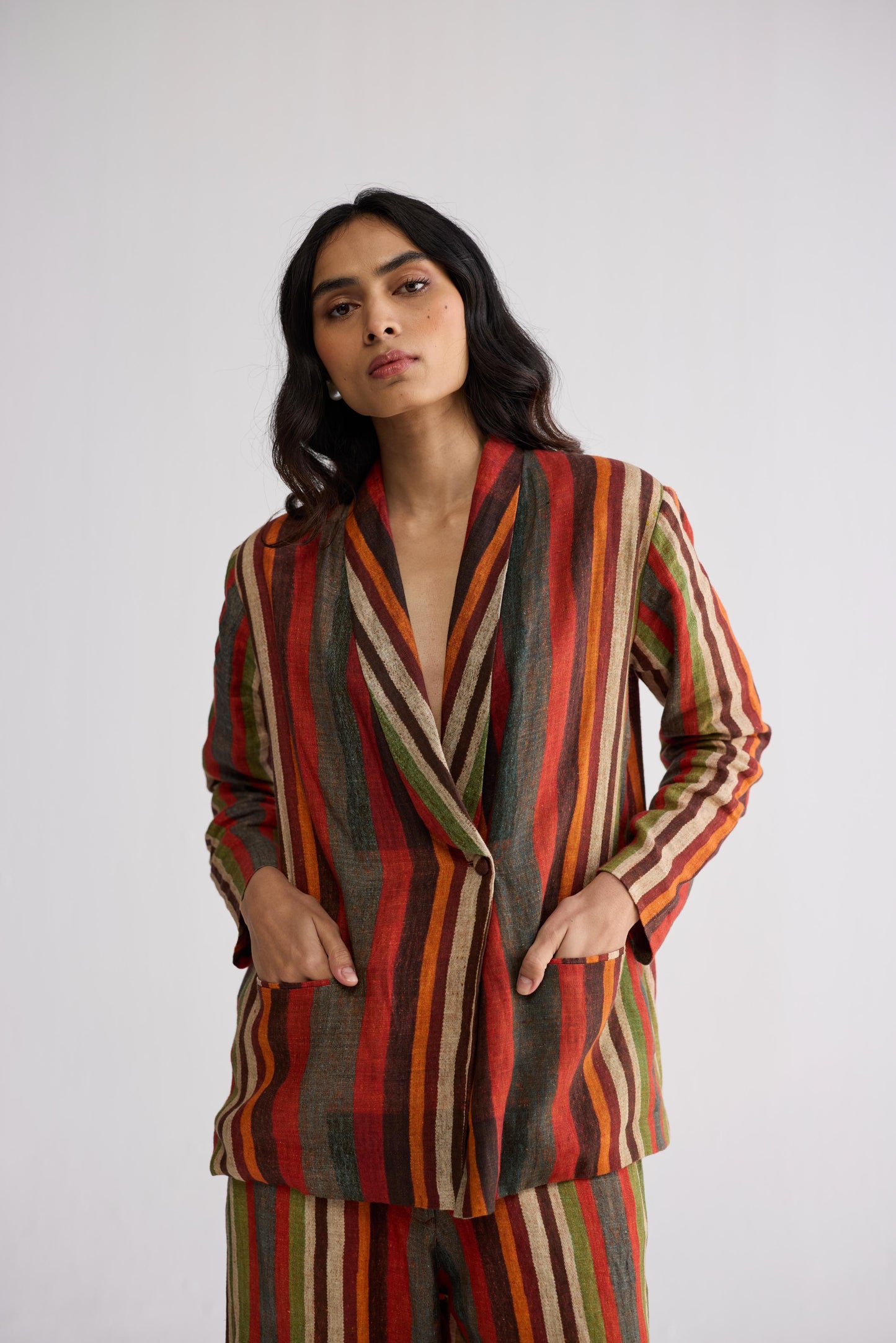JILIAN BLAZER & PANTS SET