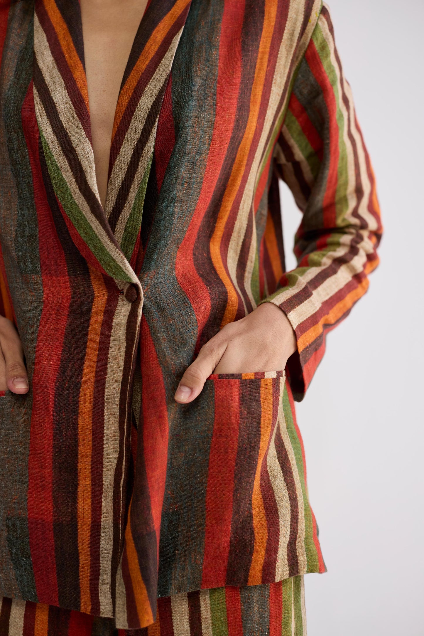 JILIAN BLAZER & PANTS SET