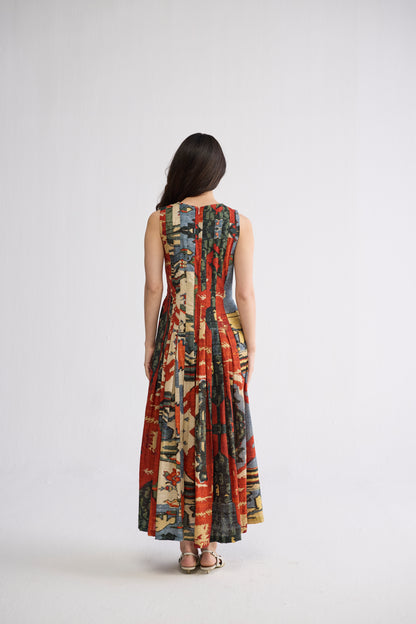 ALO PLEATED DRESS