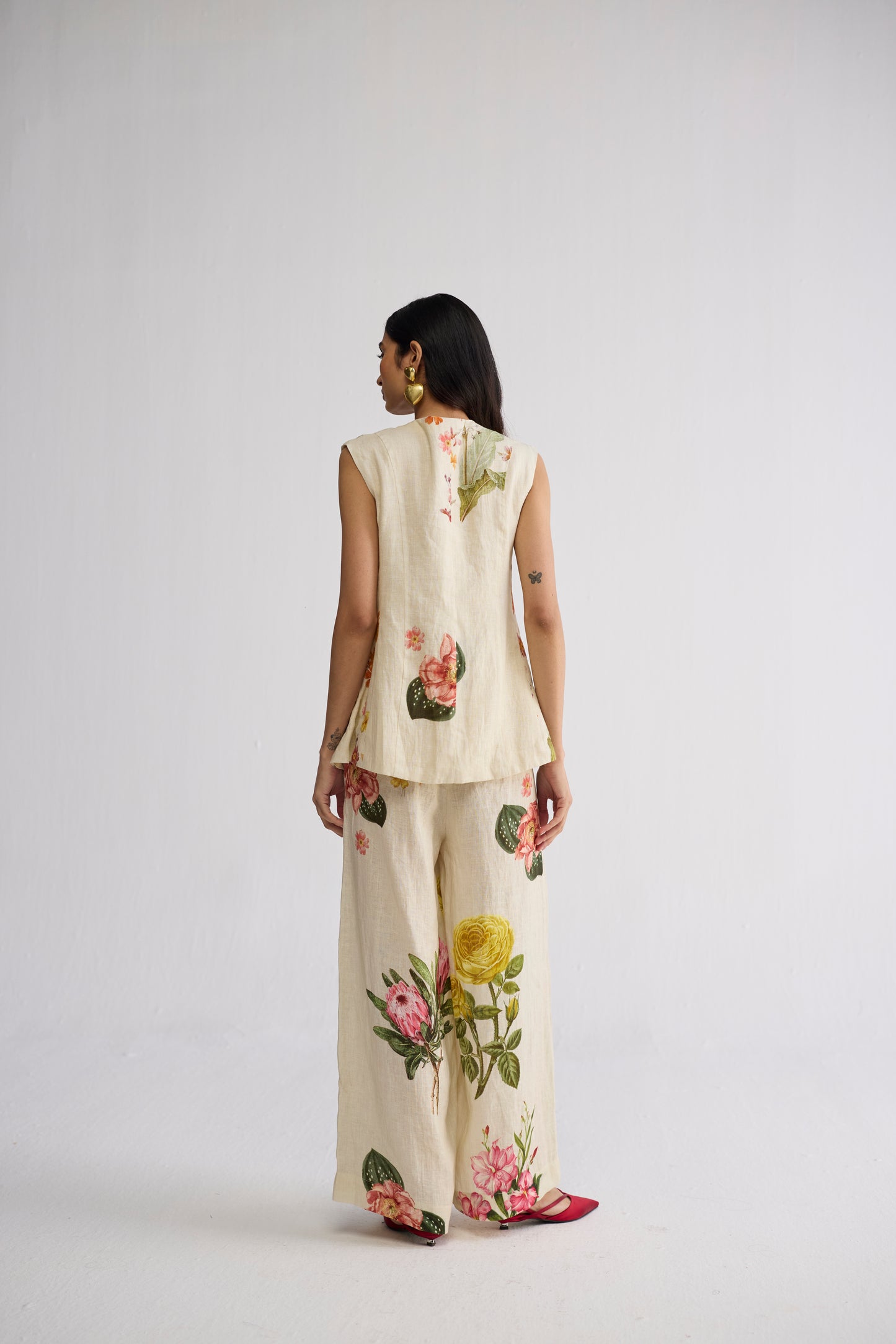 PRIMAVERA PANELLED WAISTCOAT & PANTS SET