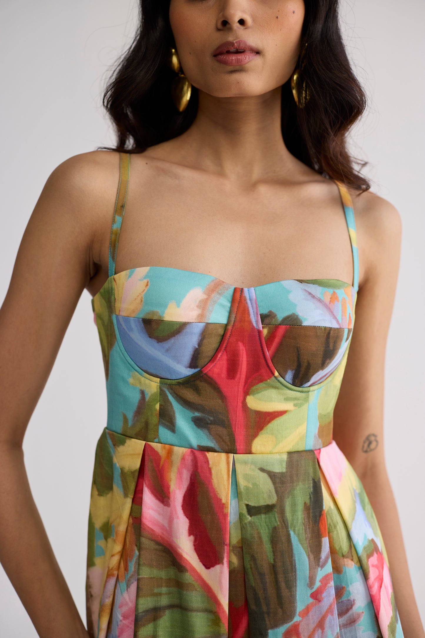 CAMPARI BRALETTE DRESS