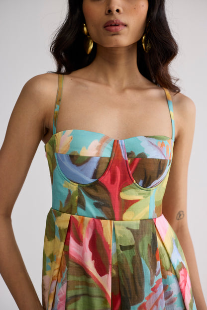 CAMPARI BRALETTE DRESS