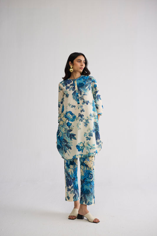 ROYAL PARADISE SHORT KURTA SET