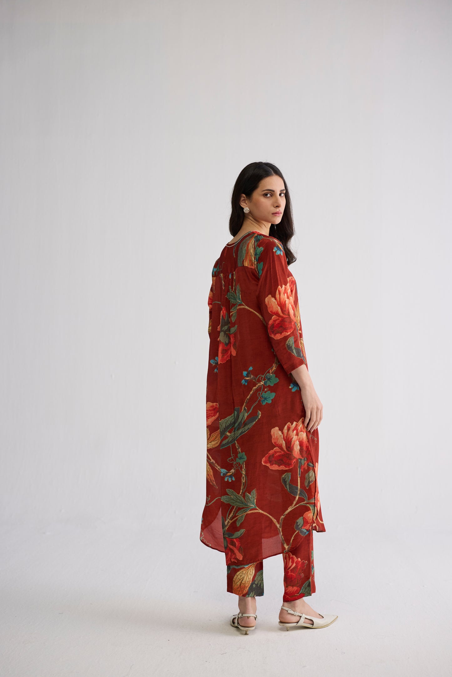 VINE LONG KURTA SET