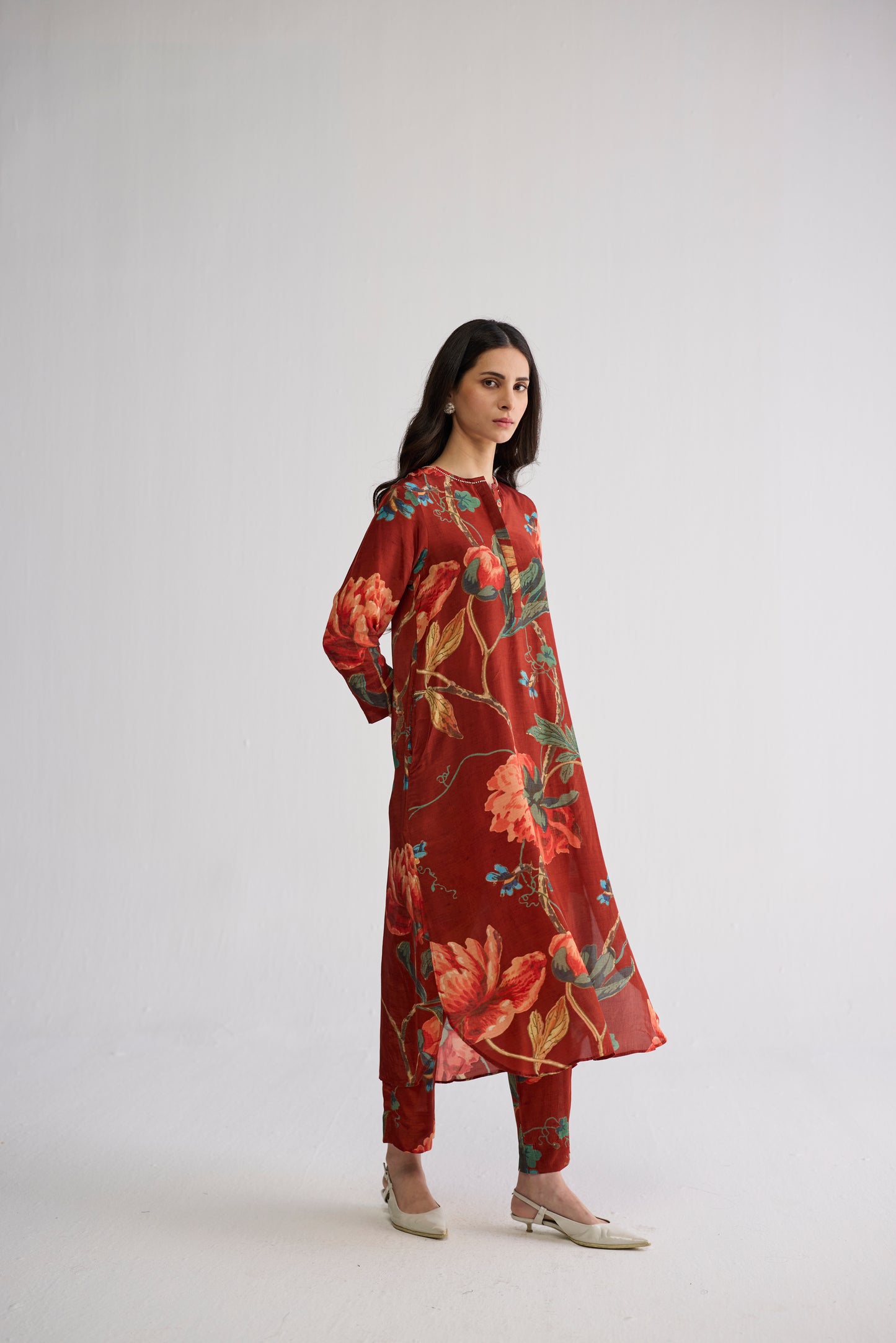 VINE LONG KURTA SET