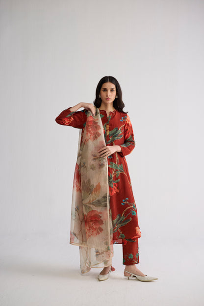 VINE LONG KURTA SET
