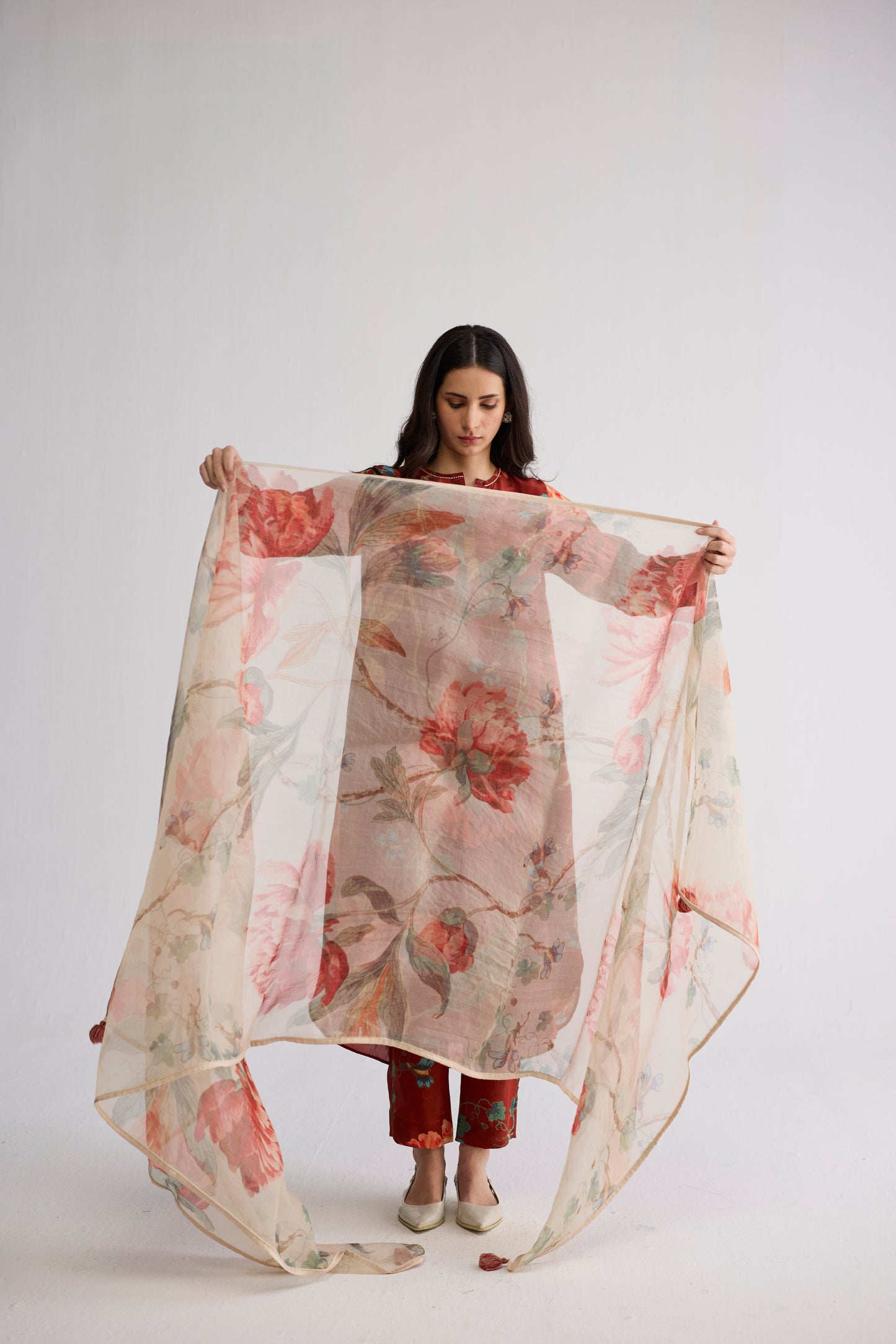 VINE LONG KURTA SET