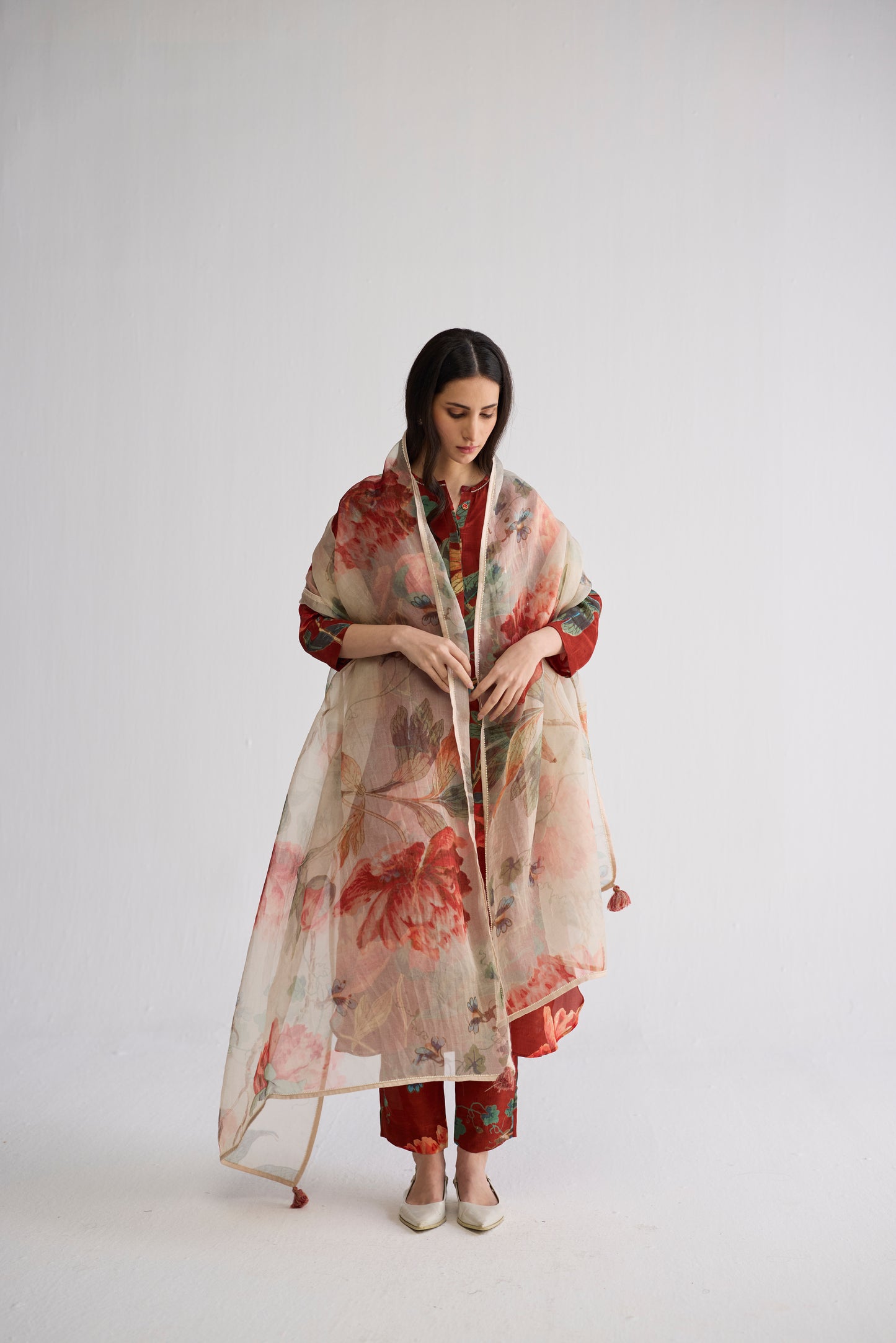 VINE LONG KURTA SET
