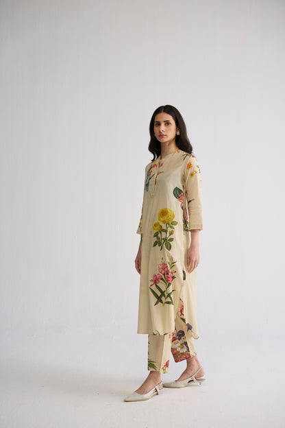 PRIMAVERA LONG KURTA SET