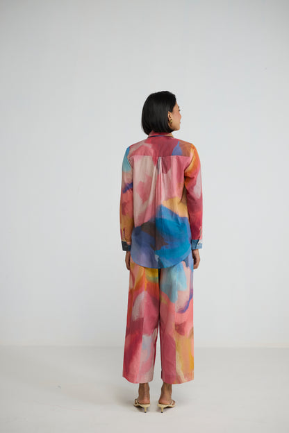 RAINBOW GARDEN COTTON CO-ORD