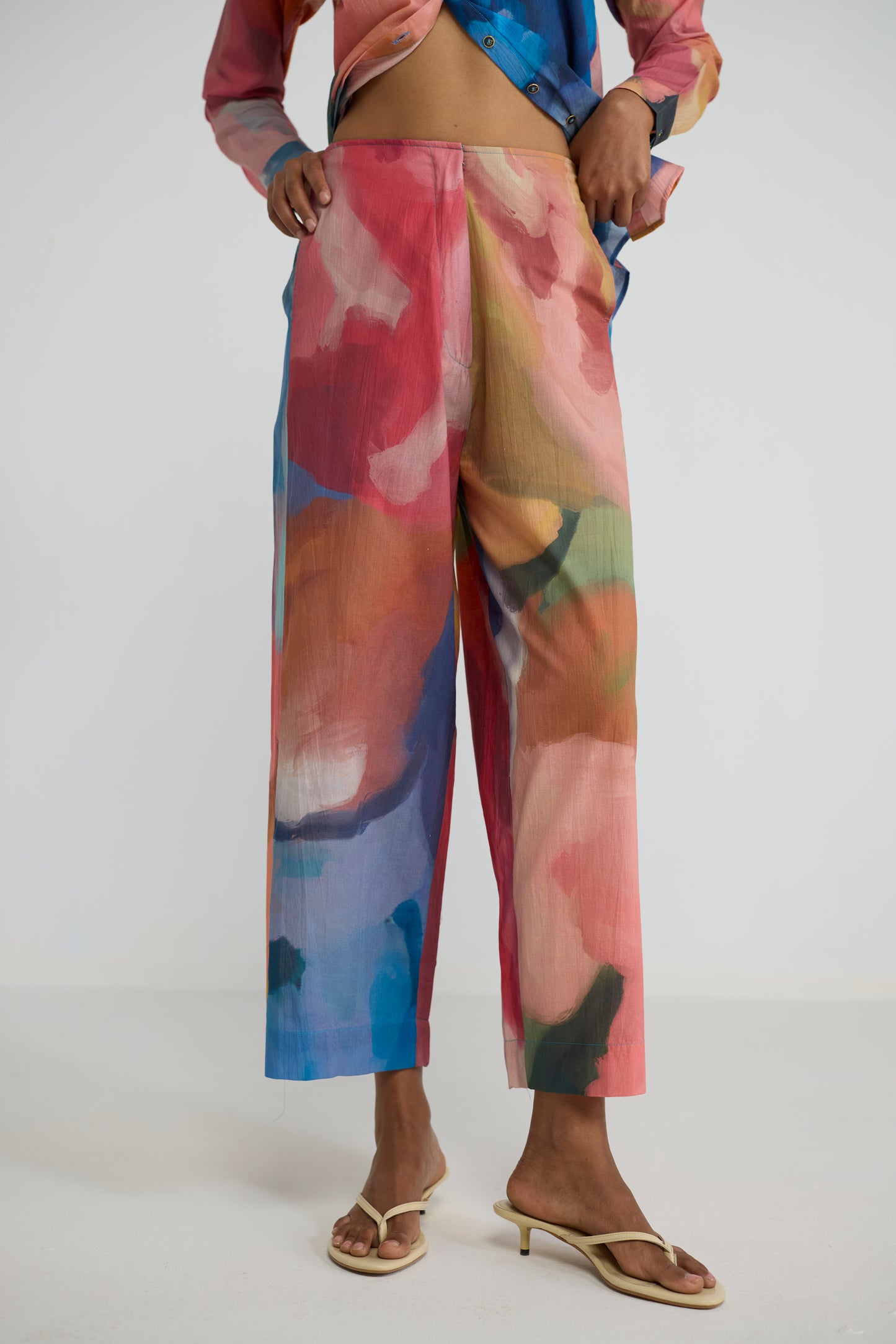 RAINBOW GARDEN COTTON CO-ORD